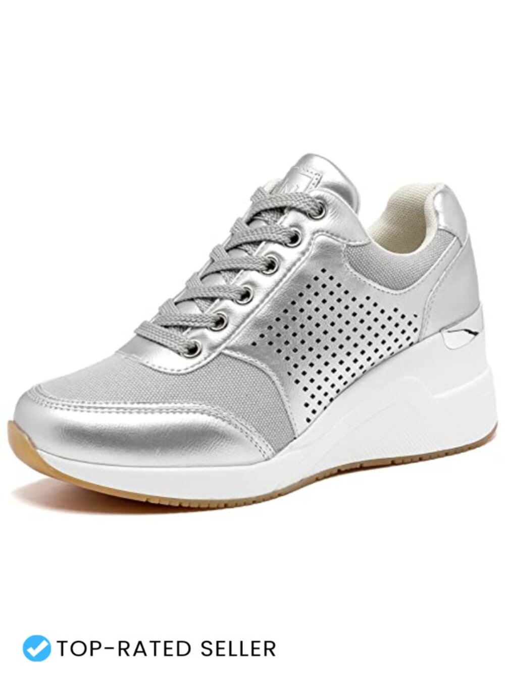 Wedge Sneakers Women Fashion Tennis Walking Shoes Comfortable Lightweight